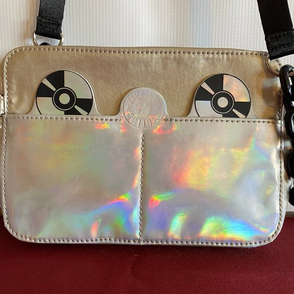 Kipling Alra Metallic CD Crossbody Bag - Picture 2 of 7